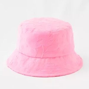 Aerie Terry Bucket Hat - Pink Petal - NWT